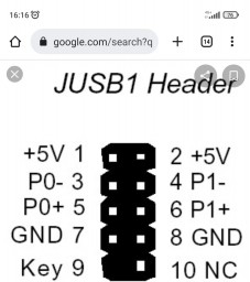 USB PINOUT