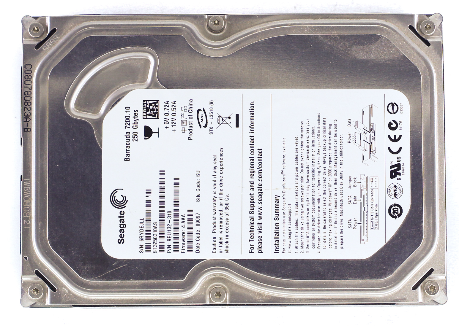 Seagate Barracuda ST3250310AS